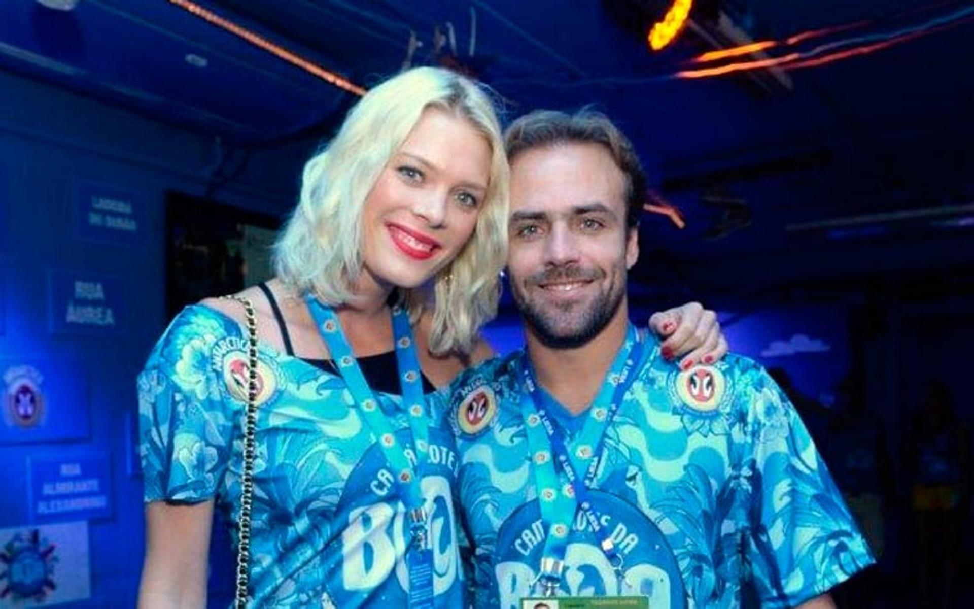 Betina Schmidt e Roger Flores