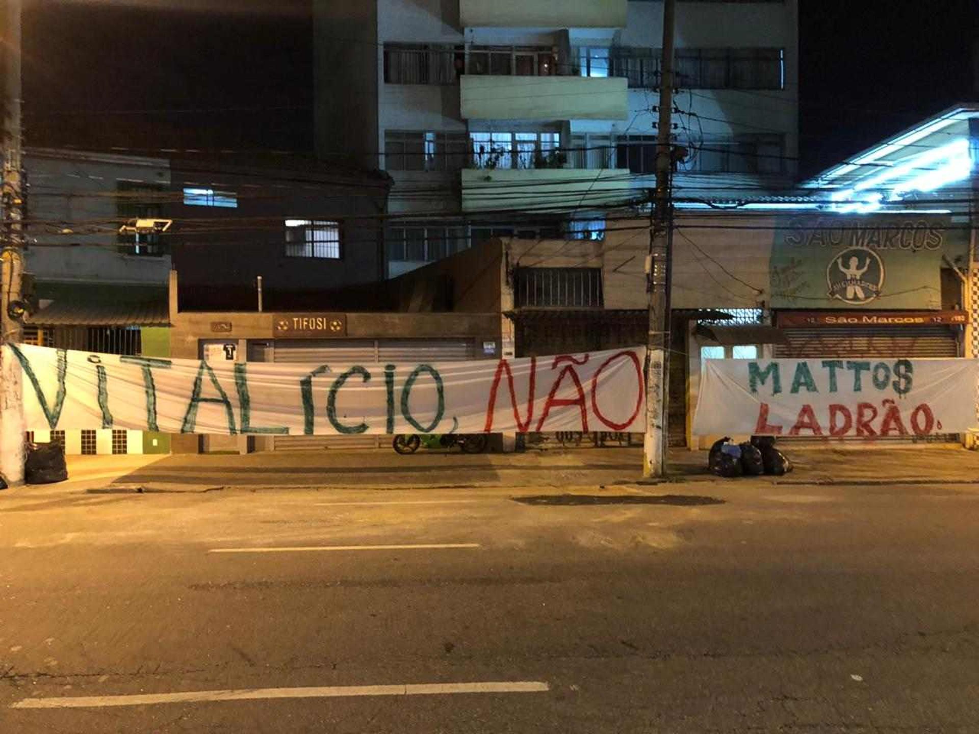 Protesto Palmeiras