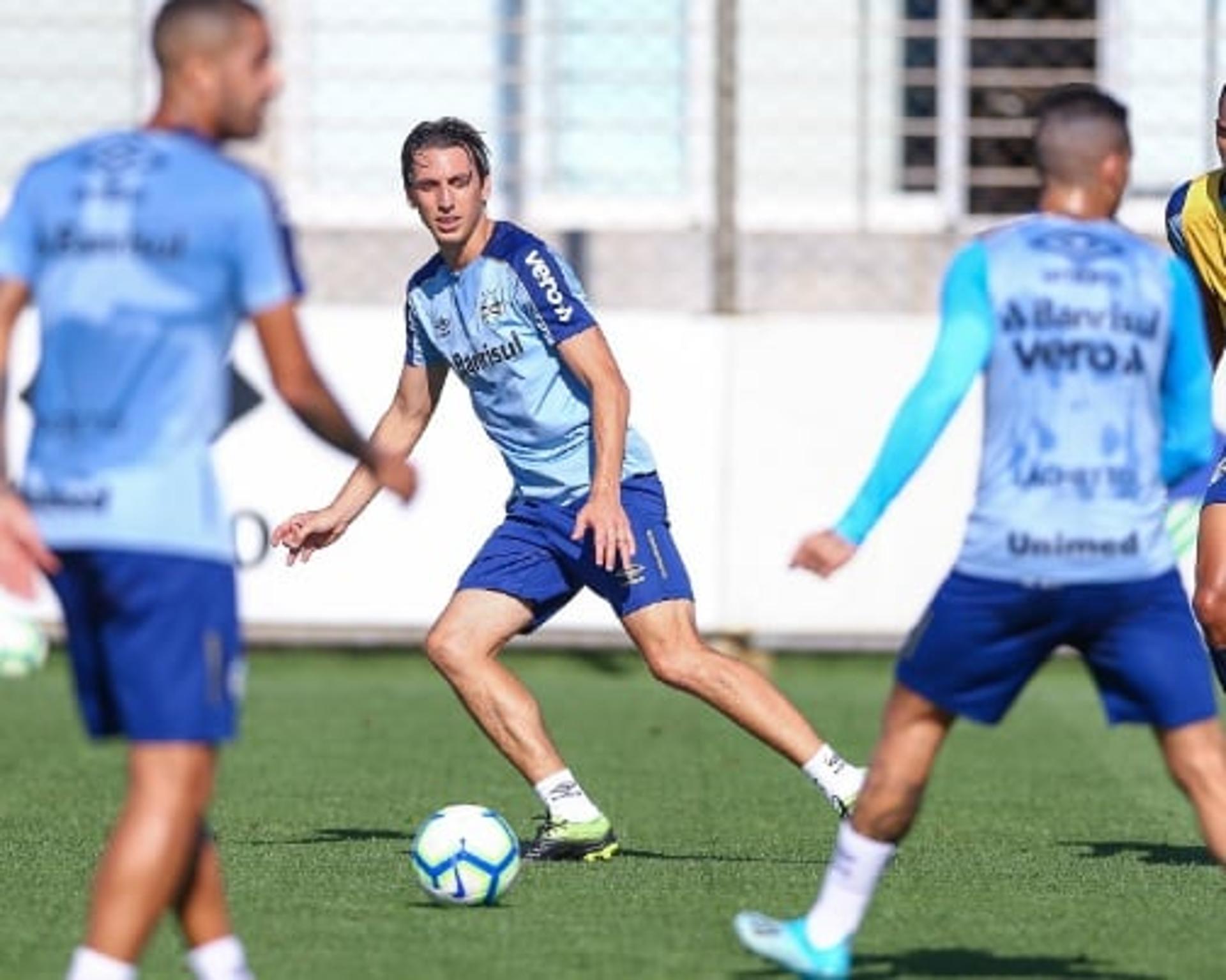 Geromel - Treino do Grêmio