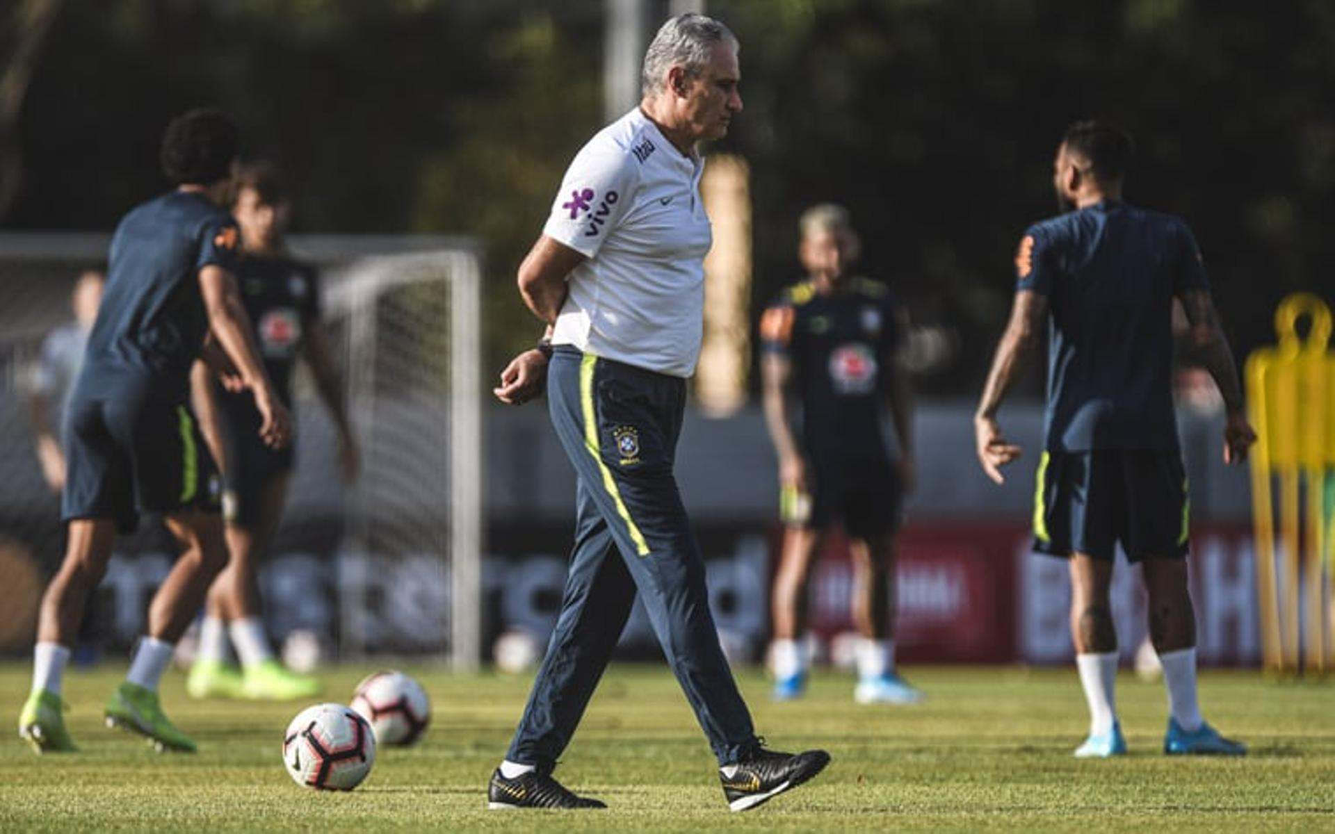 Treino Brasil - Tite