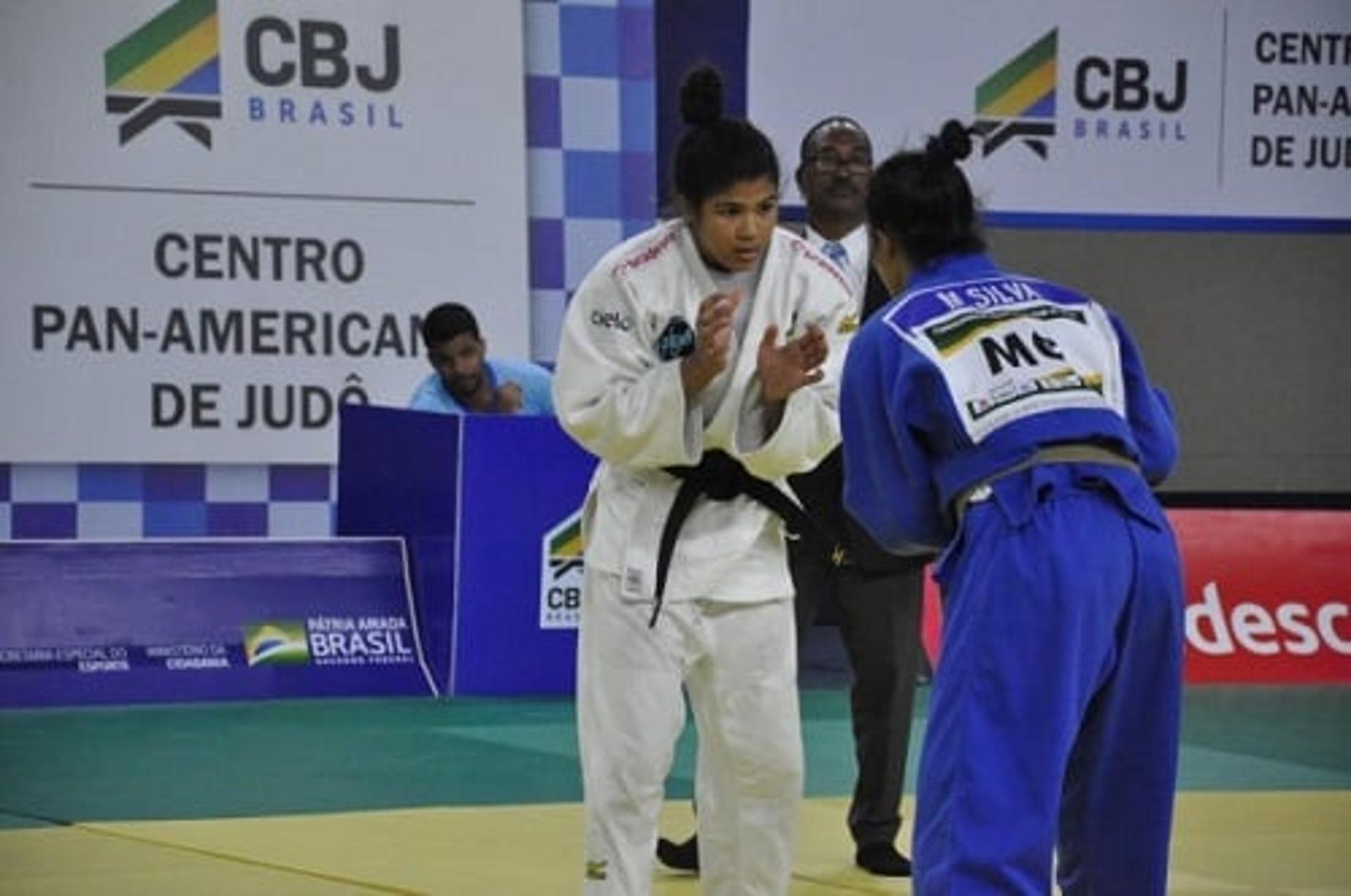 Luana de Carvalho, da equipe Umbra/Vasco da Gama é uma das promessas do Judô brasileiro (Foto divulgação CBJJ)