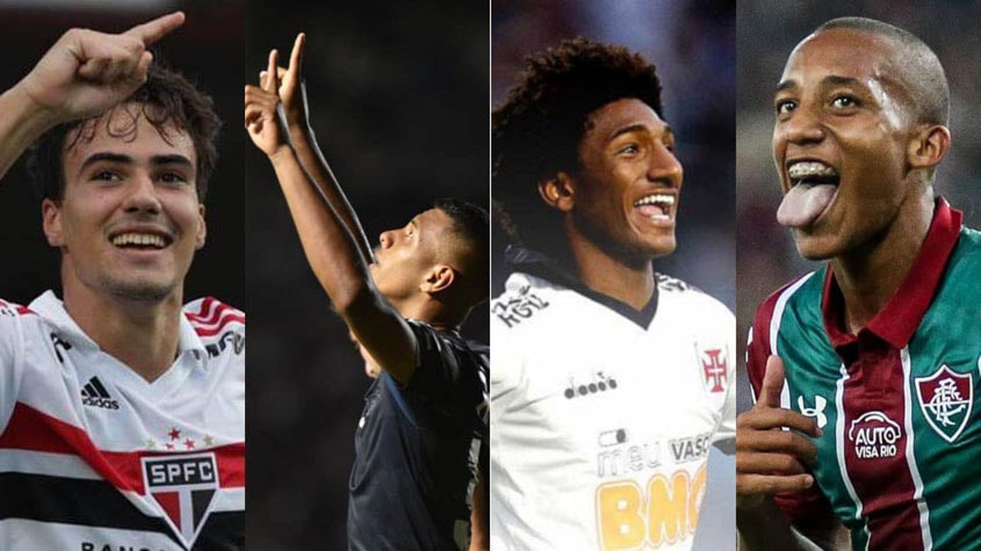 No último fim de semana, os jovens Tailson, do Santos, e Igor Gomes, do São Paulo, ambos com 20 anos, marcaram os seus primeiros gols neste Campeonato Brasileiro e ajudaram suas equipes a vencerem. Mas eles não são os únicos jogadores sub-20 que marcaram na competição. Tem até atleta com 17 anos que já balançou a rede e jogador com quatro gols. O LANCE! lista os artilheiros deste Brasileiro com até 20 anos de idade.