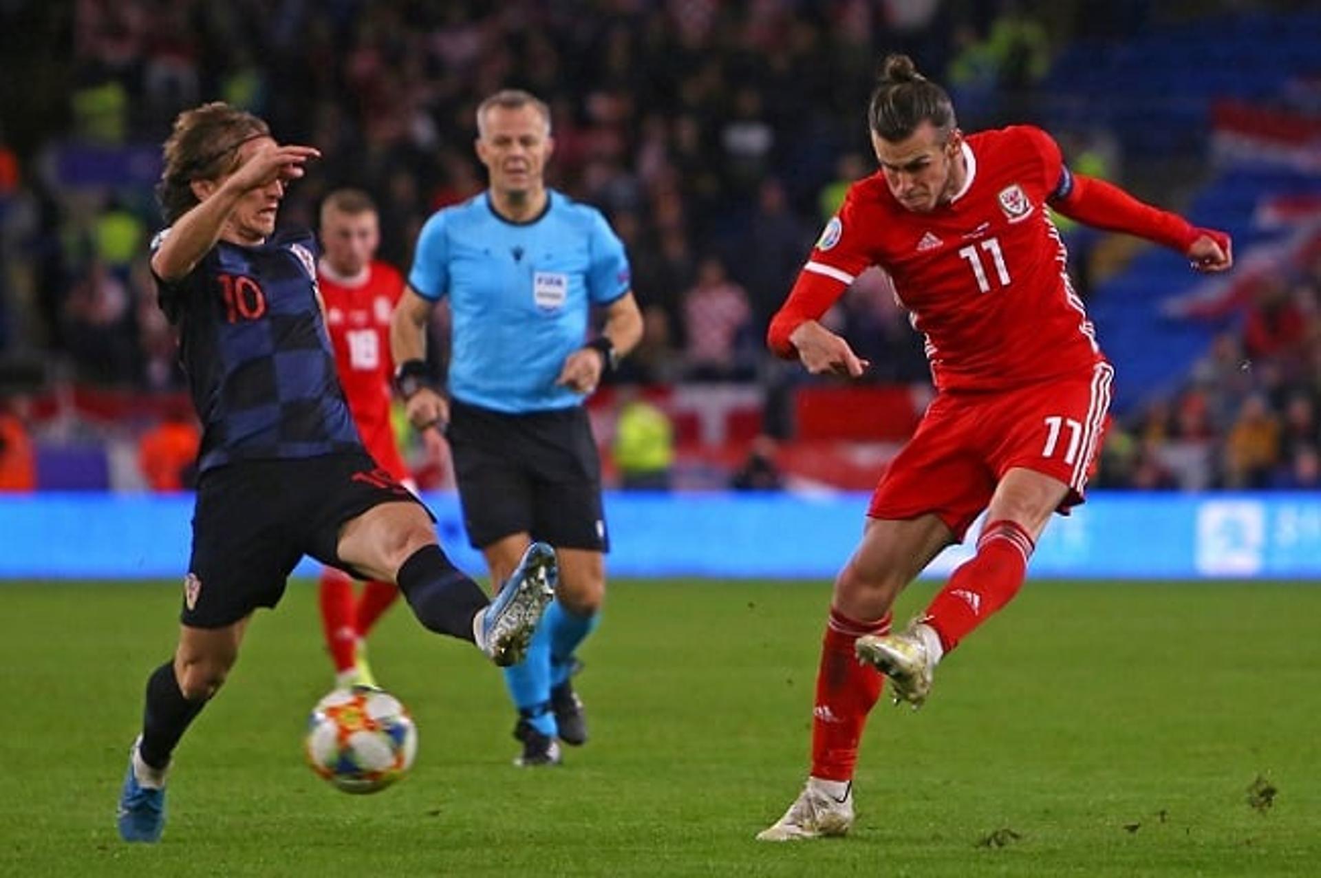 Bale e Modric - Gales x Croácia