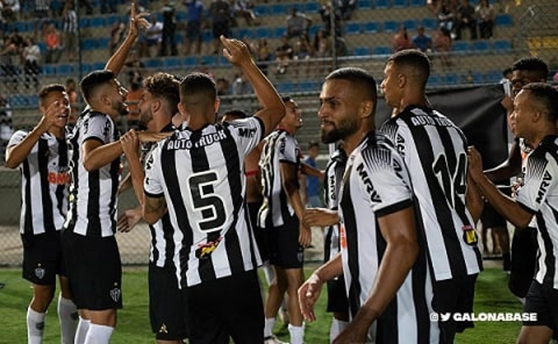 O time sub-20 do Galo garantiu sua vaga à outra fase do Brasileiro sub-20 e vai encarar o Vasco, líder da fase de classificação