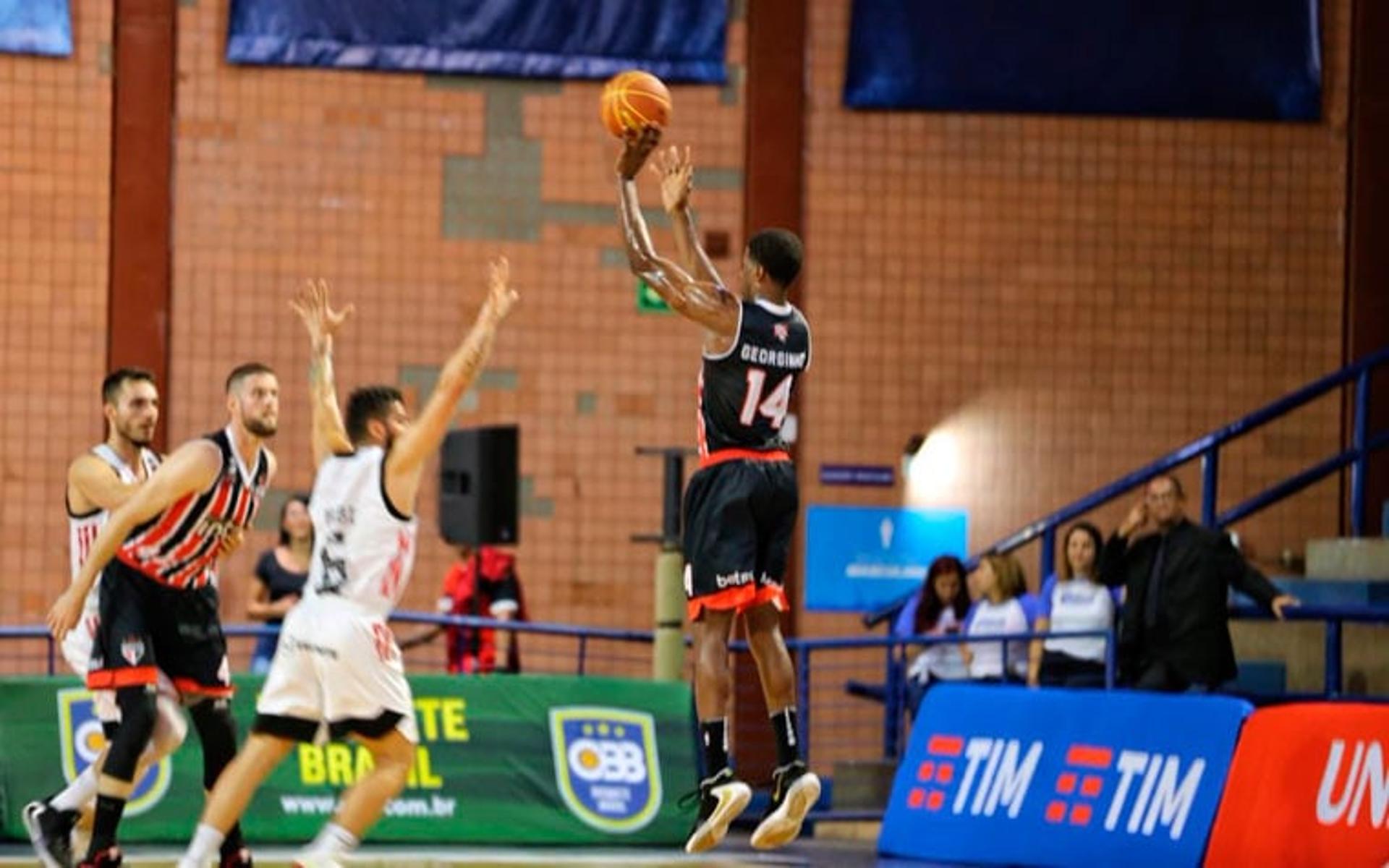 Flamengo x São Paulo - NBB