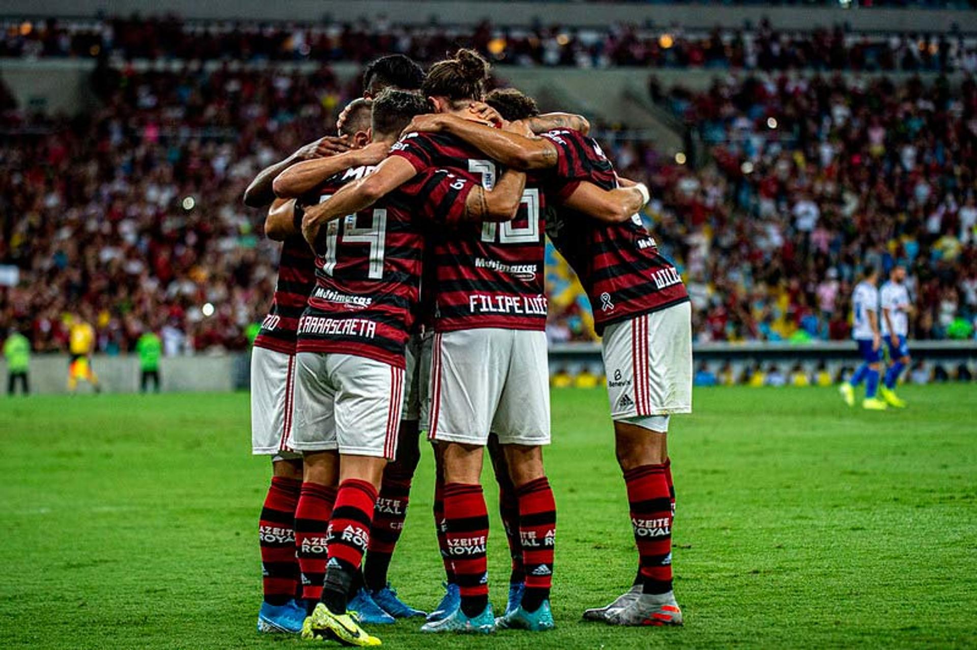 Flamengo x CSA - Comemoração