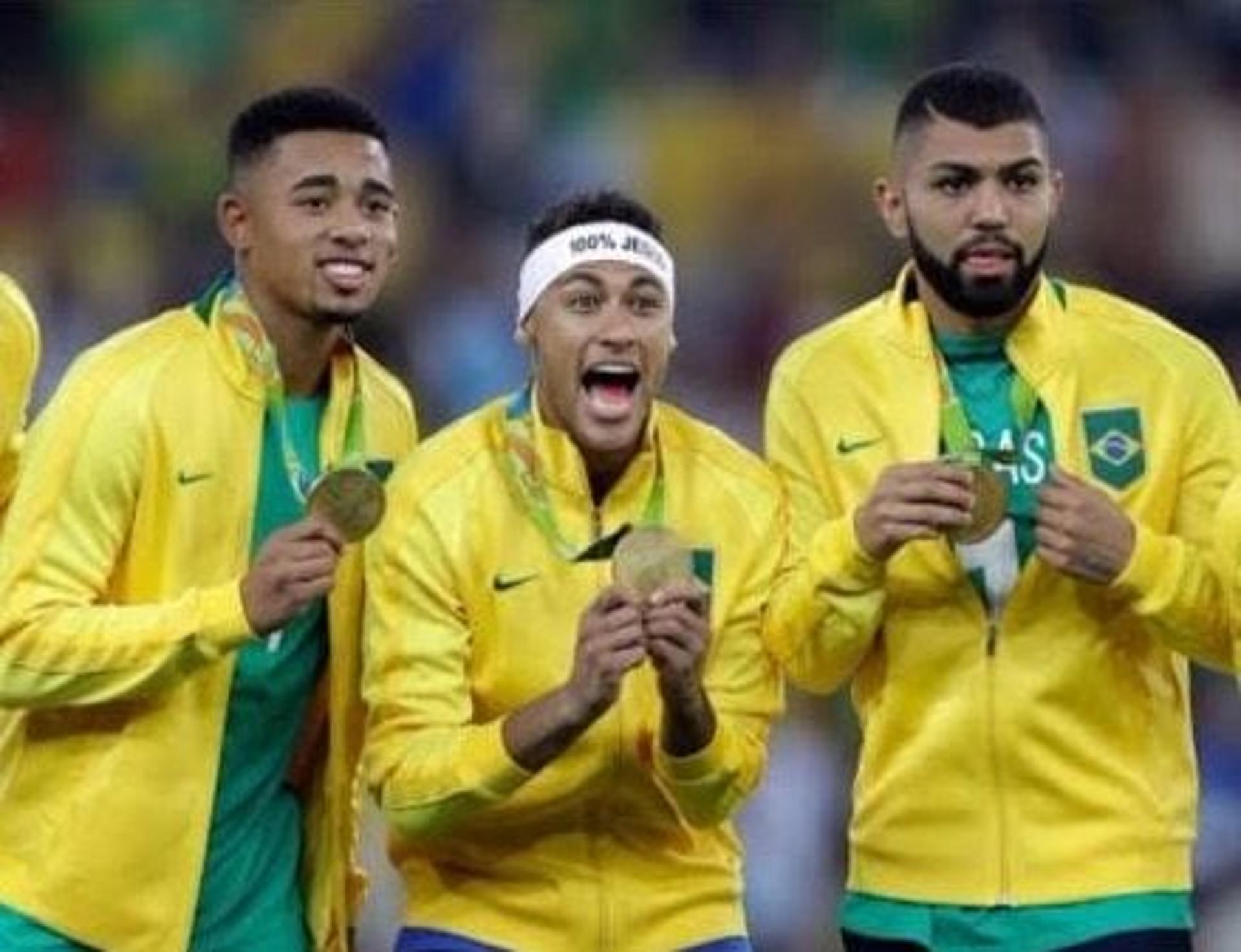 Neymar, Gabigol e Gabriel Jesus