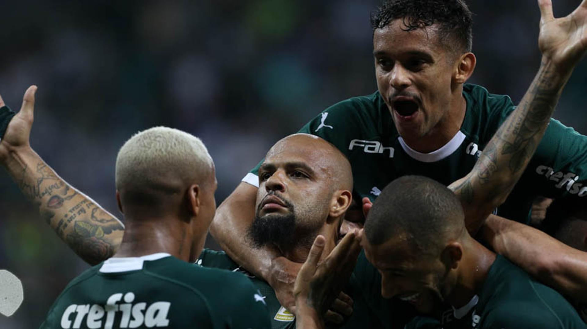 Confira a seguir a galeria especial do LANCE! com imagens da vitória do Palmeiras sobre o São Paulo nesta quarta-feira