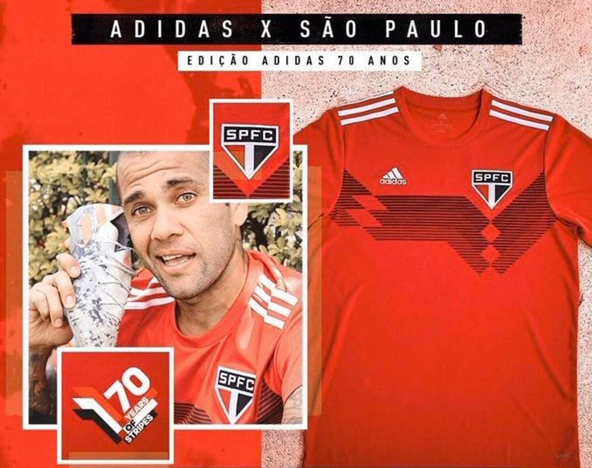 Nova camisa do São Paulo