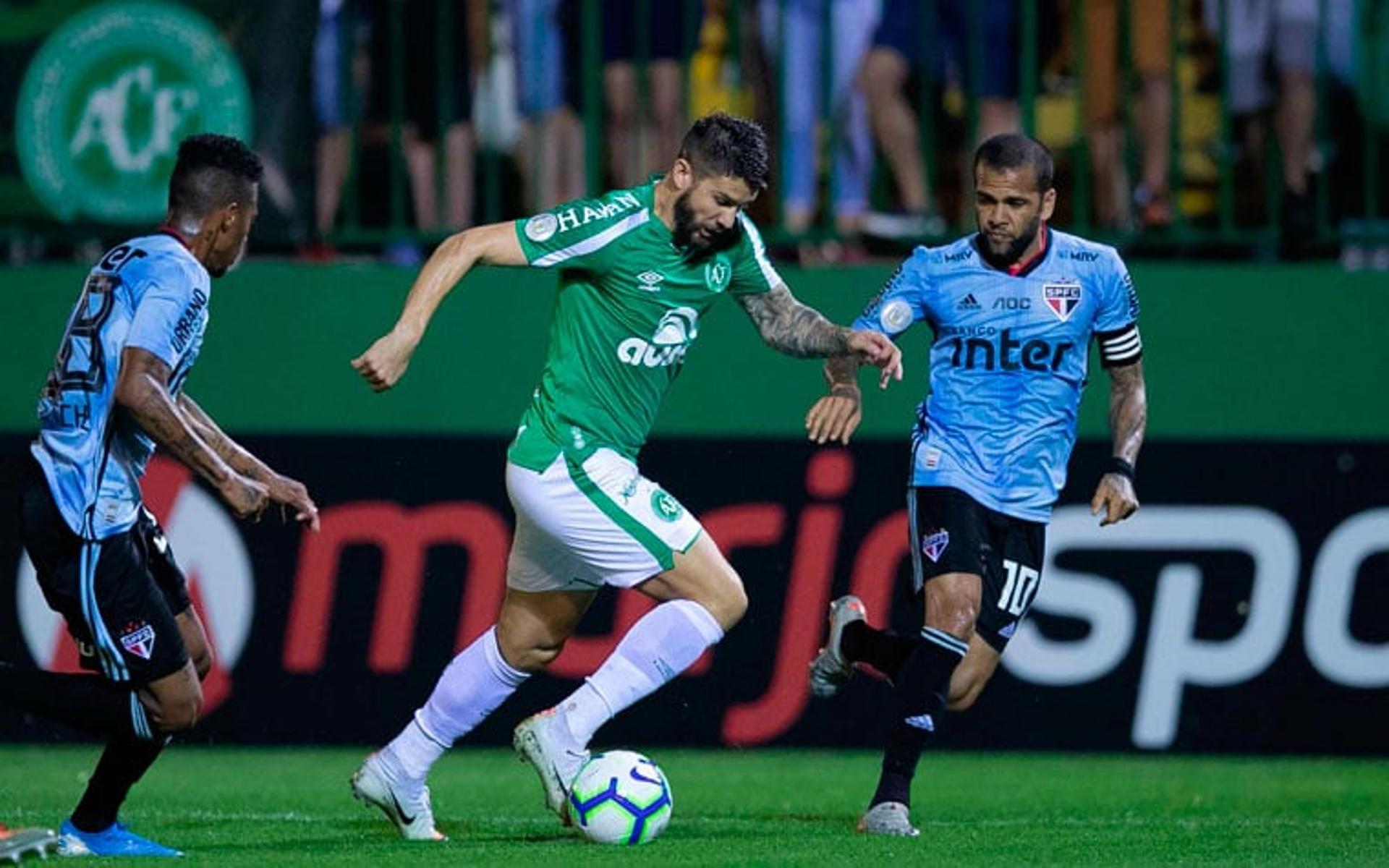 Chapecoense x São Paulo - Disputa