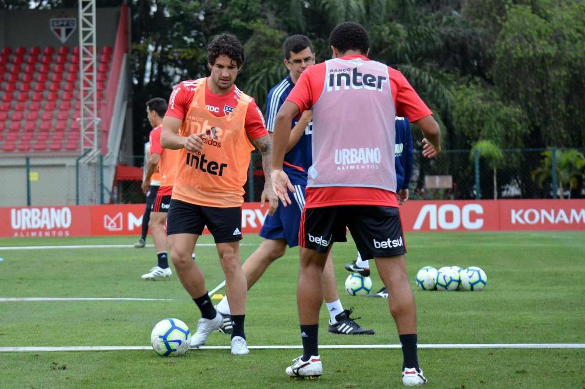 Treino do São Paulo - Pato