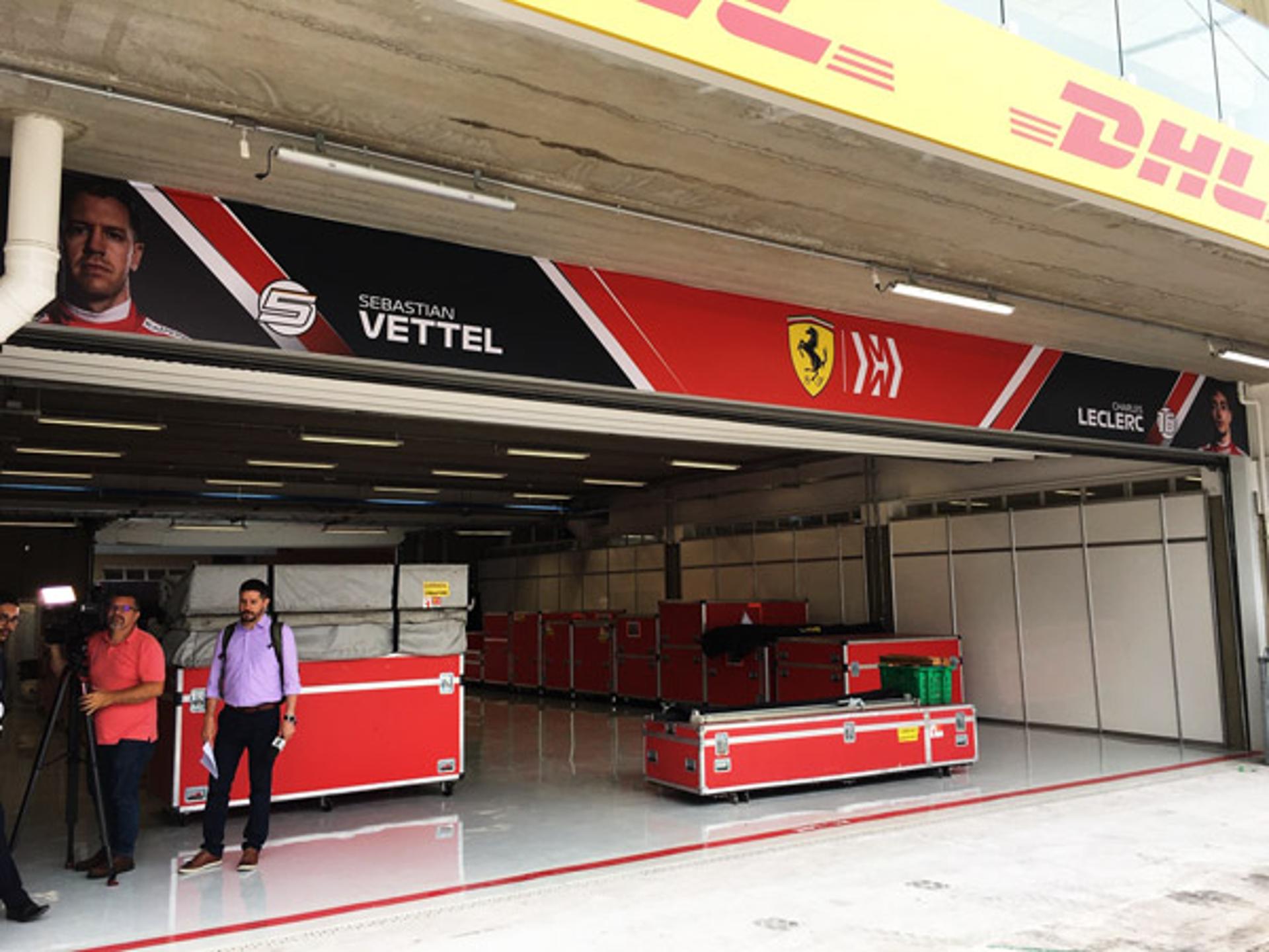 Novos boxes Interlagos - GP do Brasil 2019 de F1