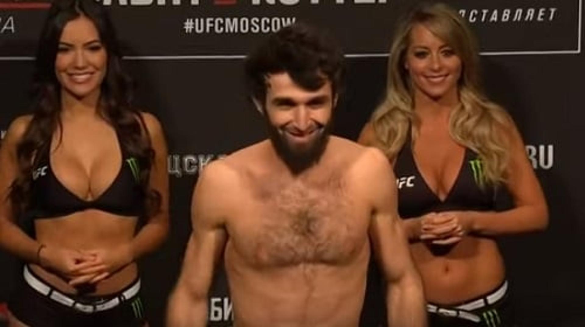 Estrela russa, Zabit confirmou o peso da divisão dos penas para a luta principal do UFC Moscou (Foto: Reprodução/YouTube/UFC)