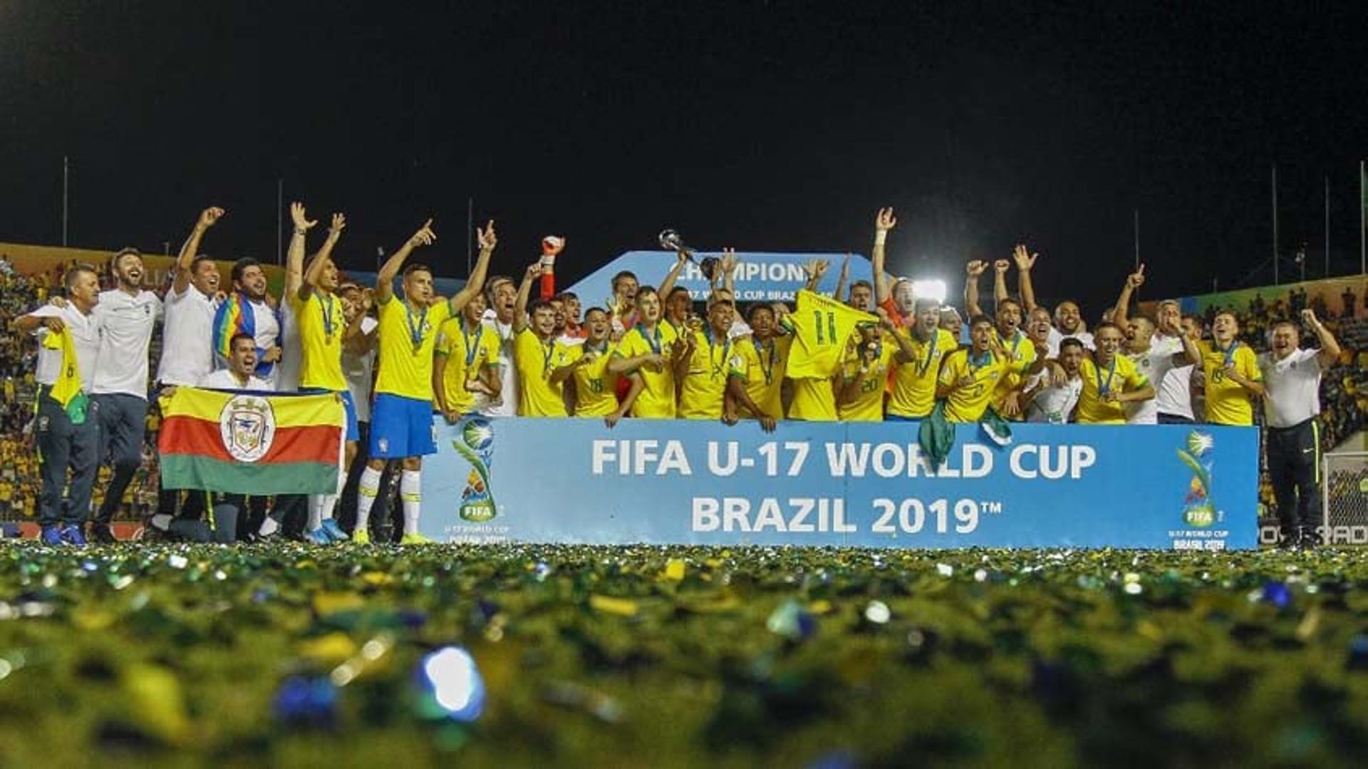 Brasil conquistou o Mundial Sub-17