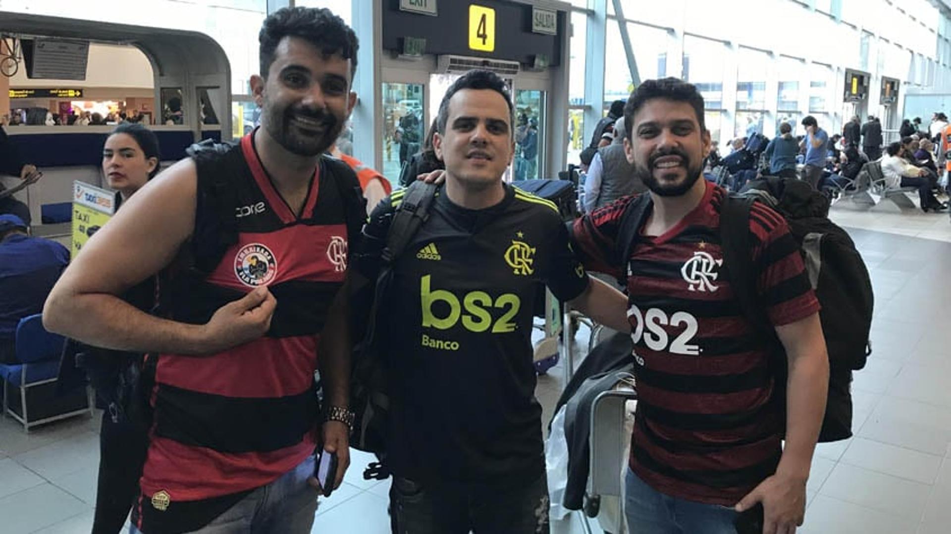 torcida do Flamengo começa a chegar em Lima: ‘Vai valer a pena’