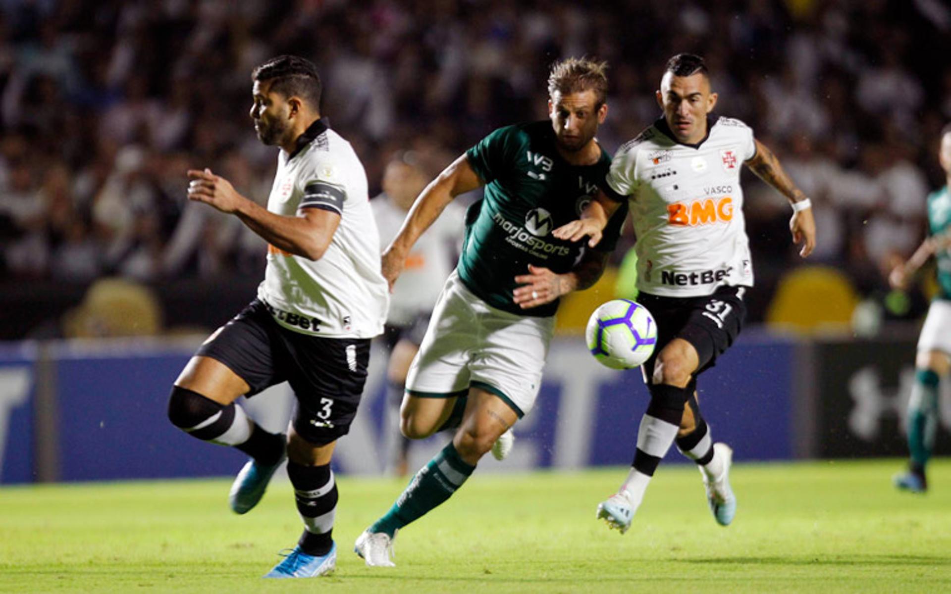 Veja as imagens do empate entre&nbsp; Vasco e Goiás