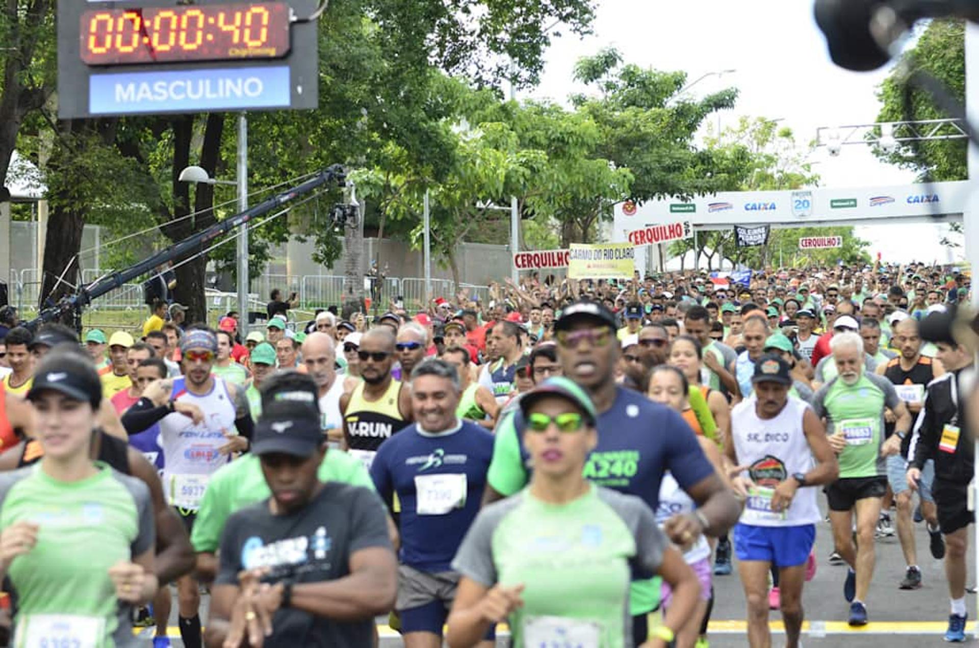 Largadas da Vota da Pampulha 2019 acontecerão entre 6h50m e 7h. (Divulgação)