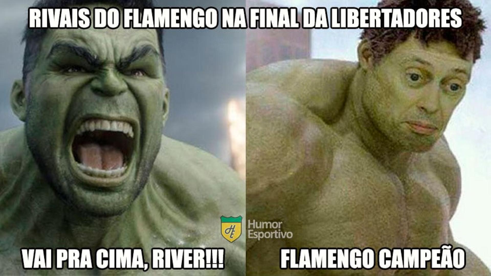 Os memes do título do Flamengo na Libertadores