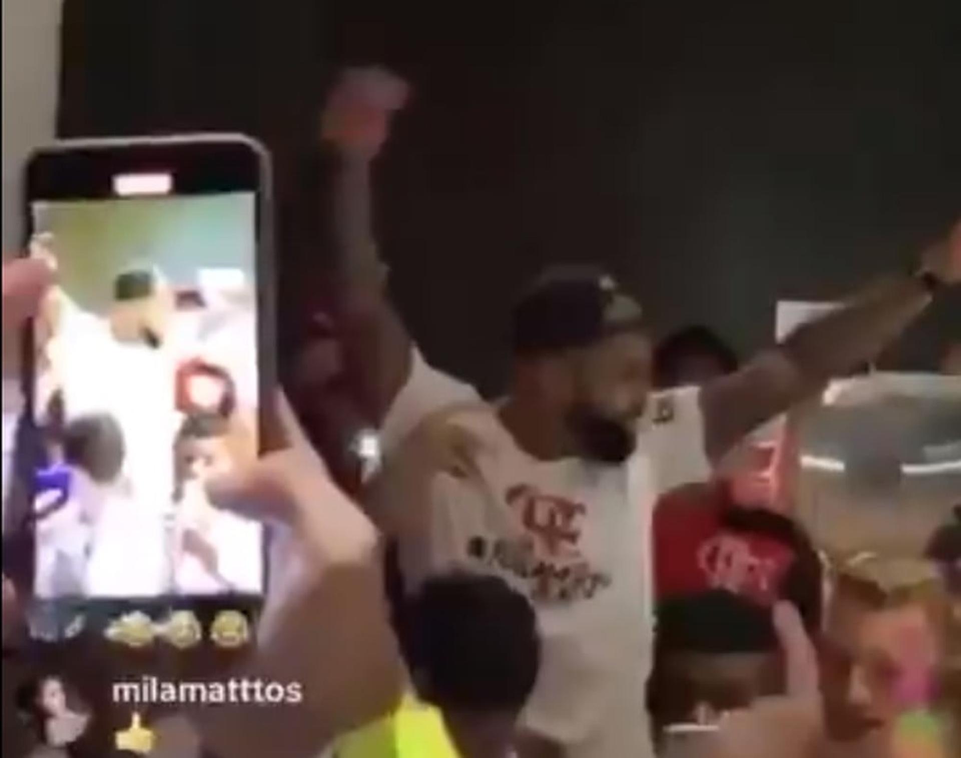 Gabigol festa 'Palmeiras não tem Mundial'