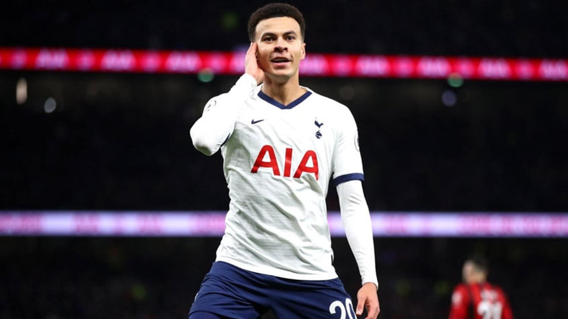 Tottenham x Bournemouth Dele Alli