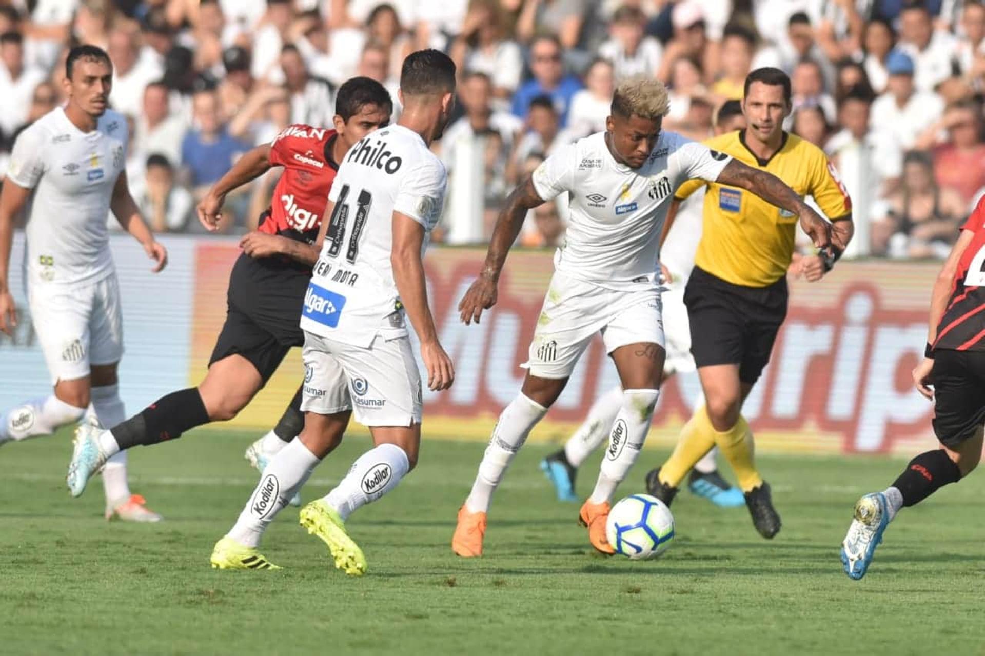 Santos x Athletico-PR - Marinho