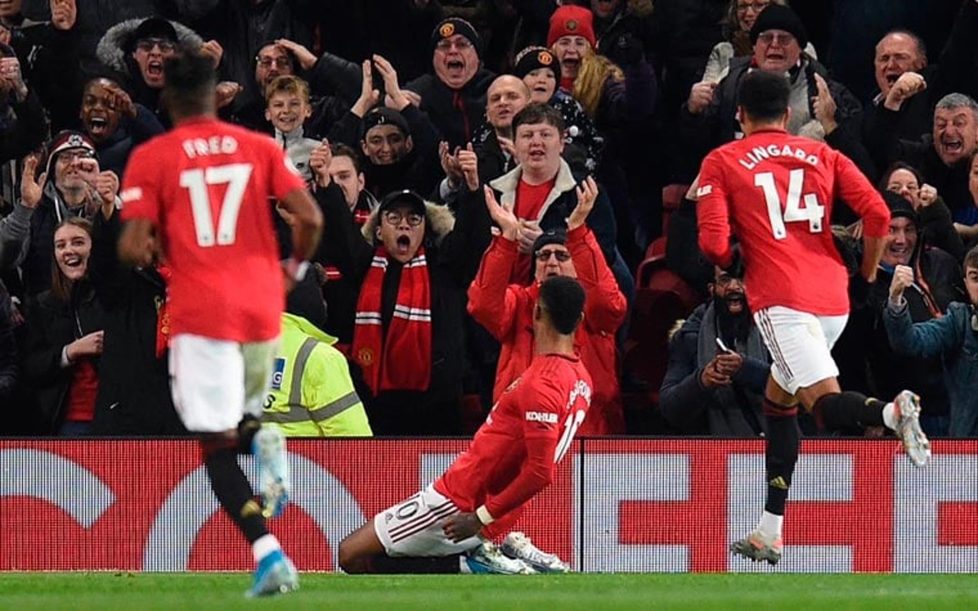 Manchester United x Tottenham - Comemoração