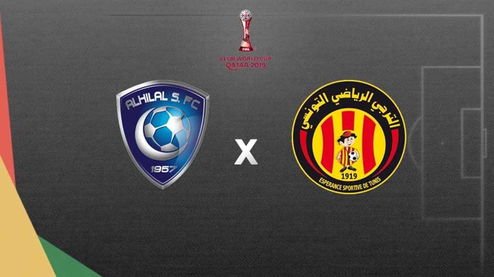 Montagem Mundial Al Hilal x Espérance