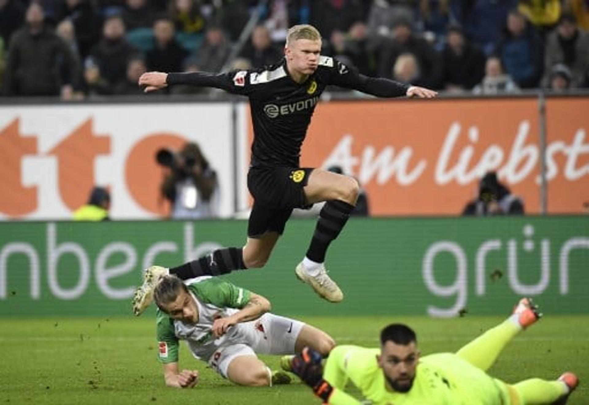 Augsburg x Dortmund - Haaland