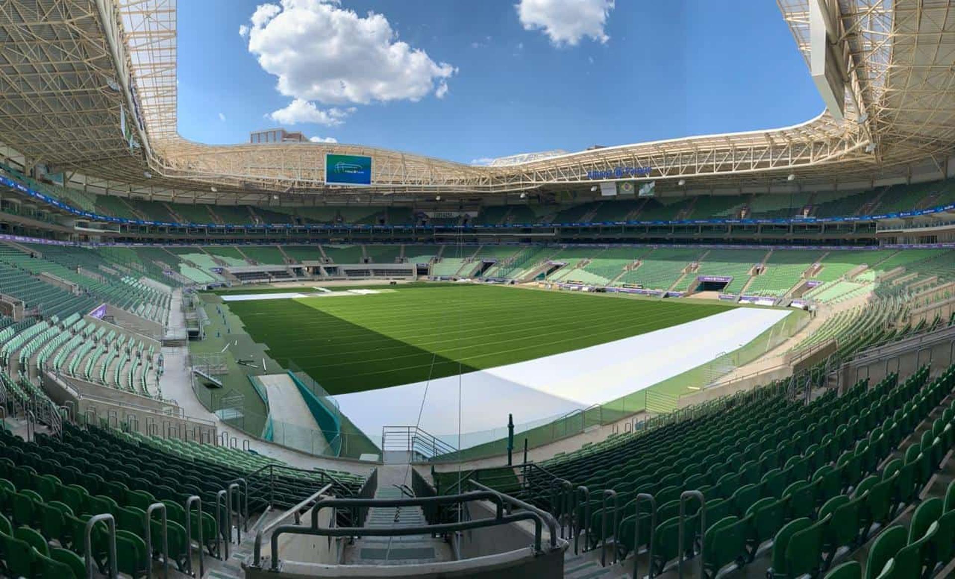 Allianz Parque terá gramado sintético