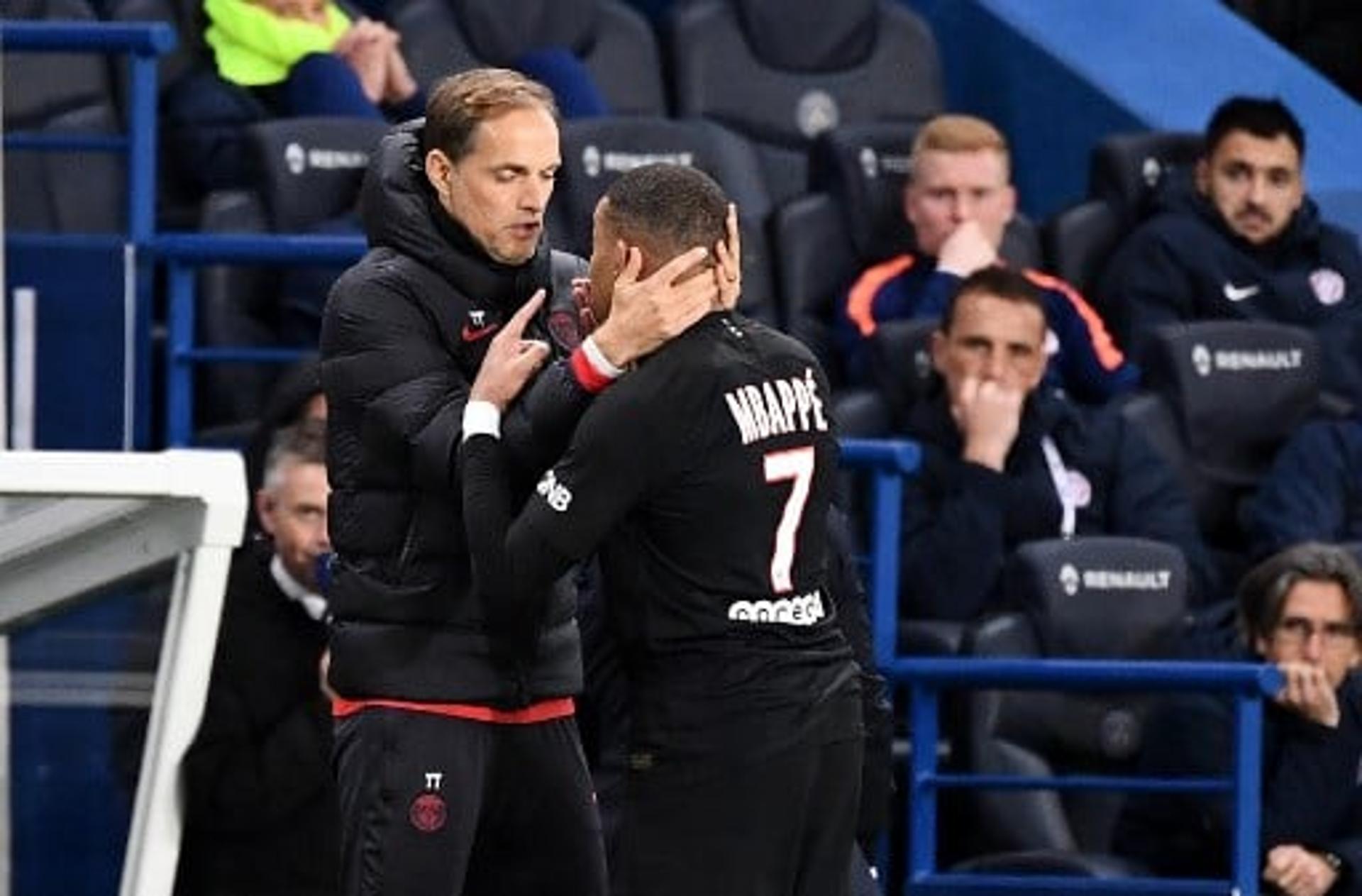 Tuchel e Mbappé