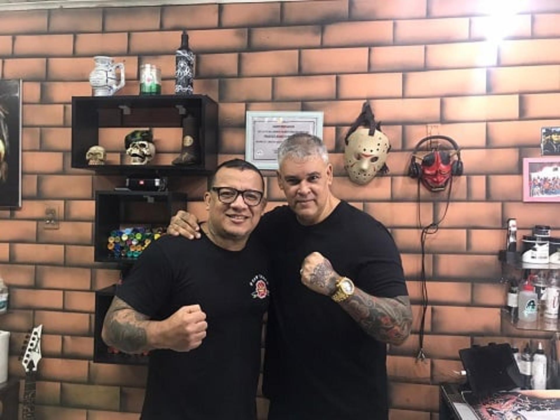 Júnior Motta e Iron Man Tomaz estarão juntos na Arnold Classic (Foto: Reprodução)