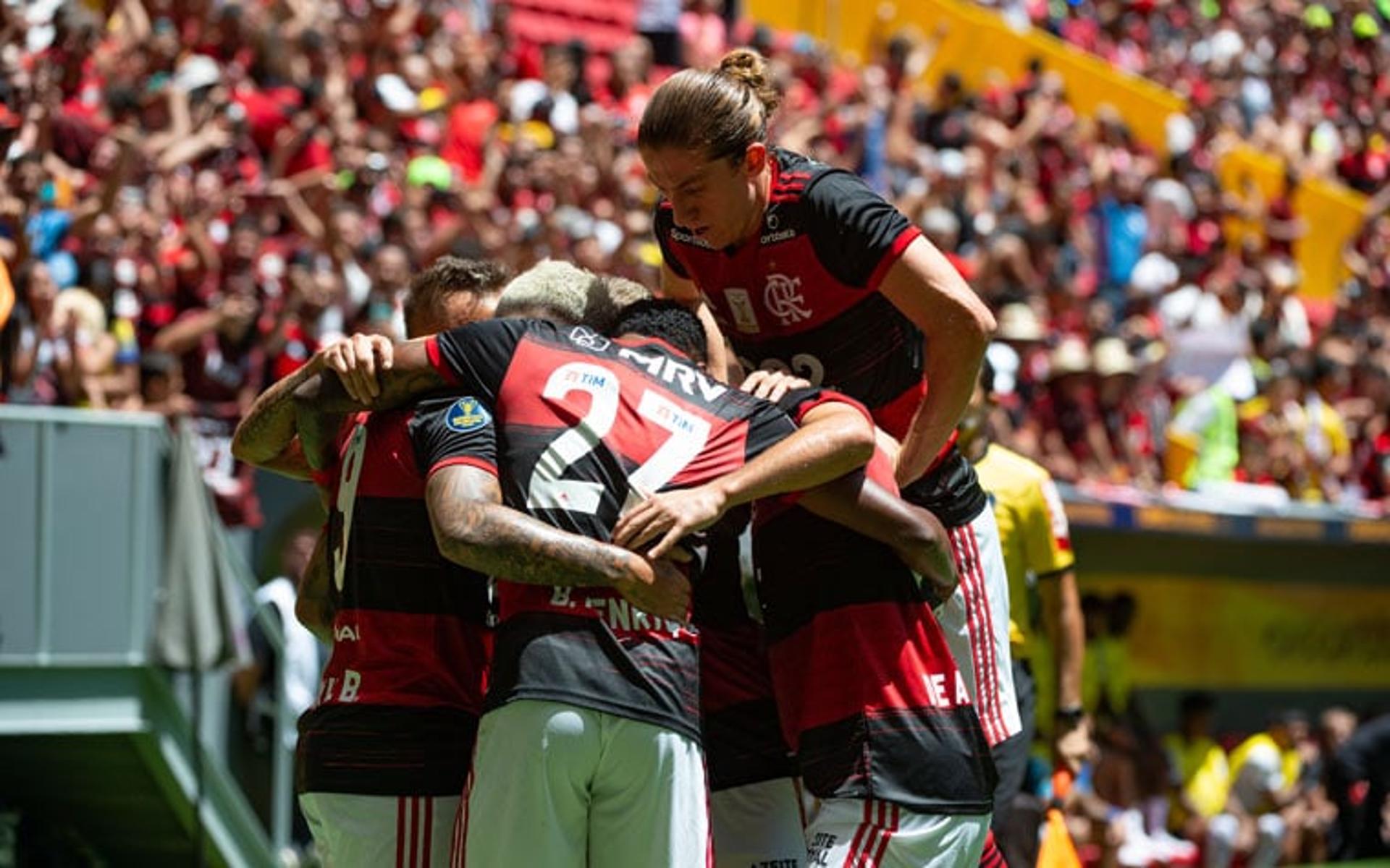 Flamengo x Athletico-PR - Comemoração