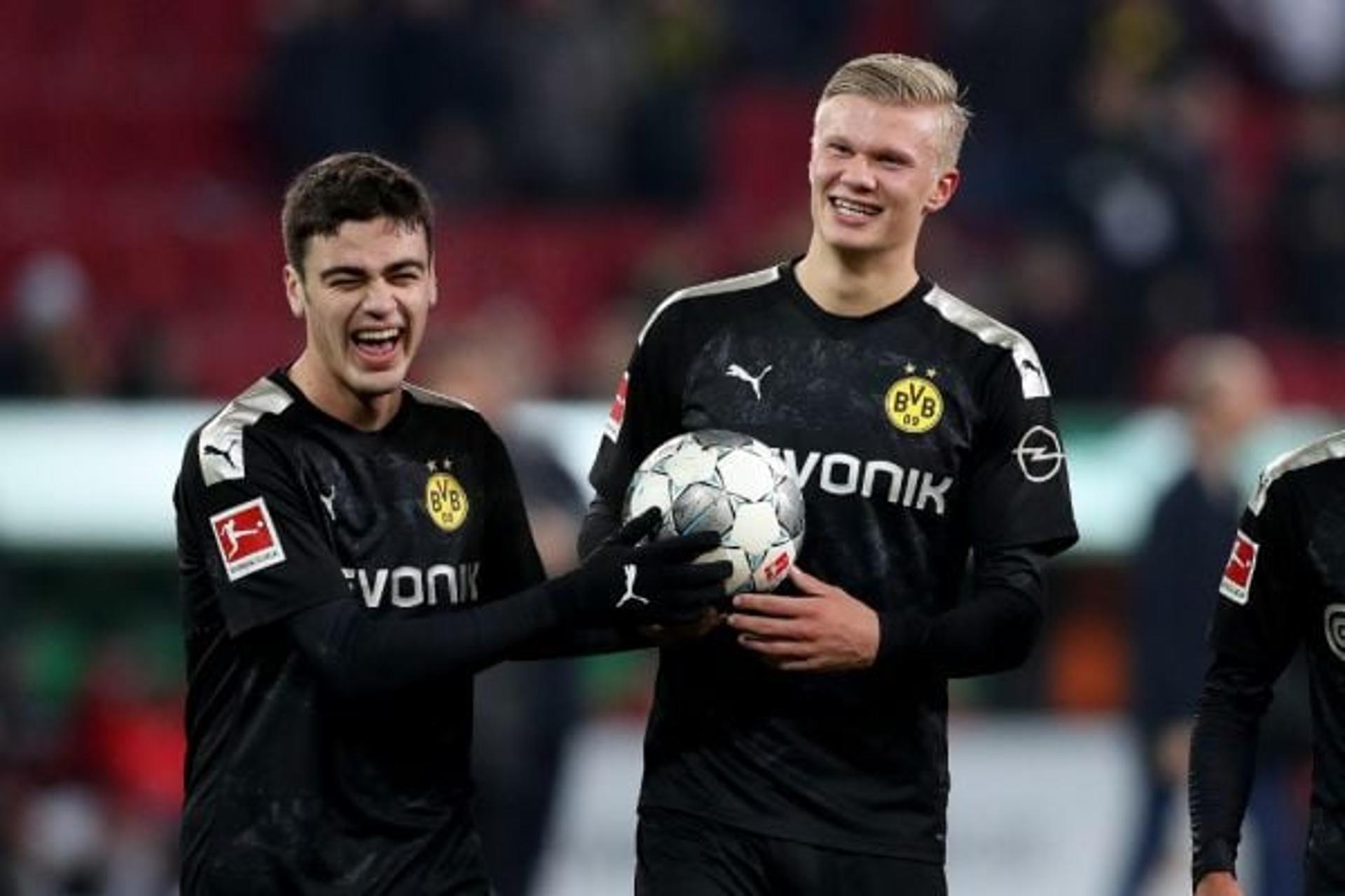 Giovanni Reyna e Haaland - Borussia Dortmund