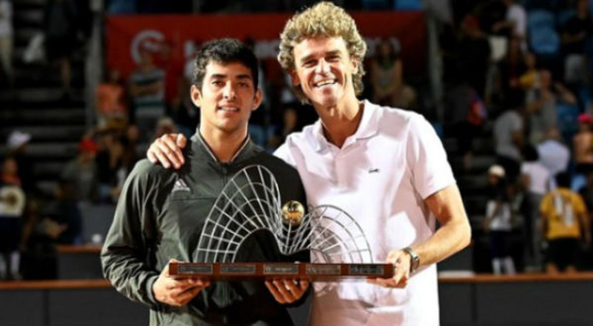 Cristian Garin e Gustavo Kuerten