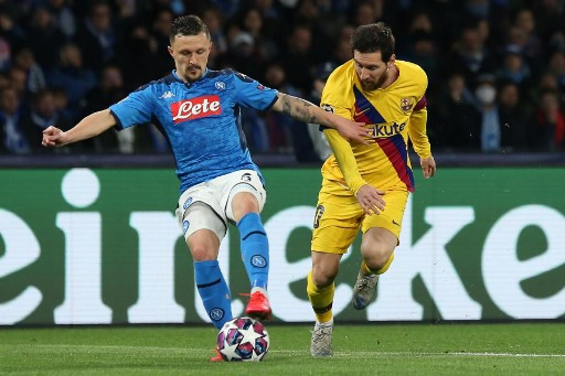 Napoli x Barcelona