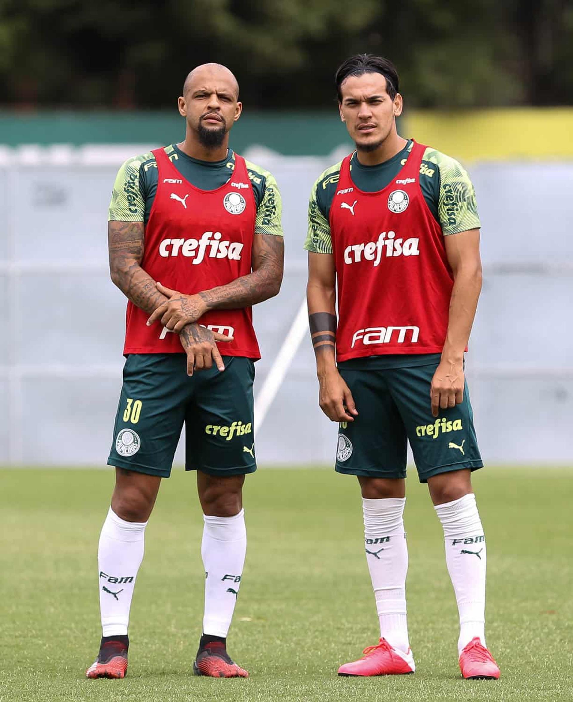 Felipe Melo e Gustavo Gómez