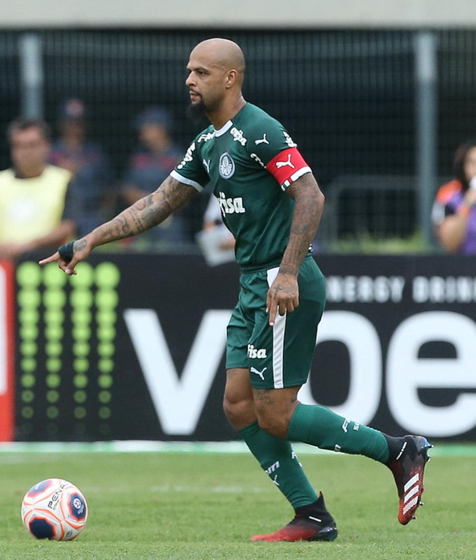 Felipe Melo - Santos x Palmeiras