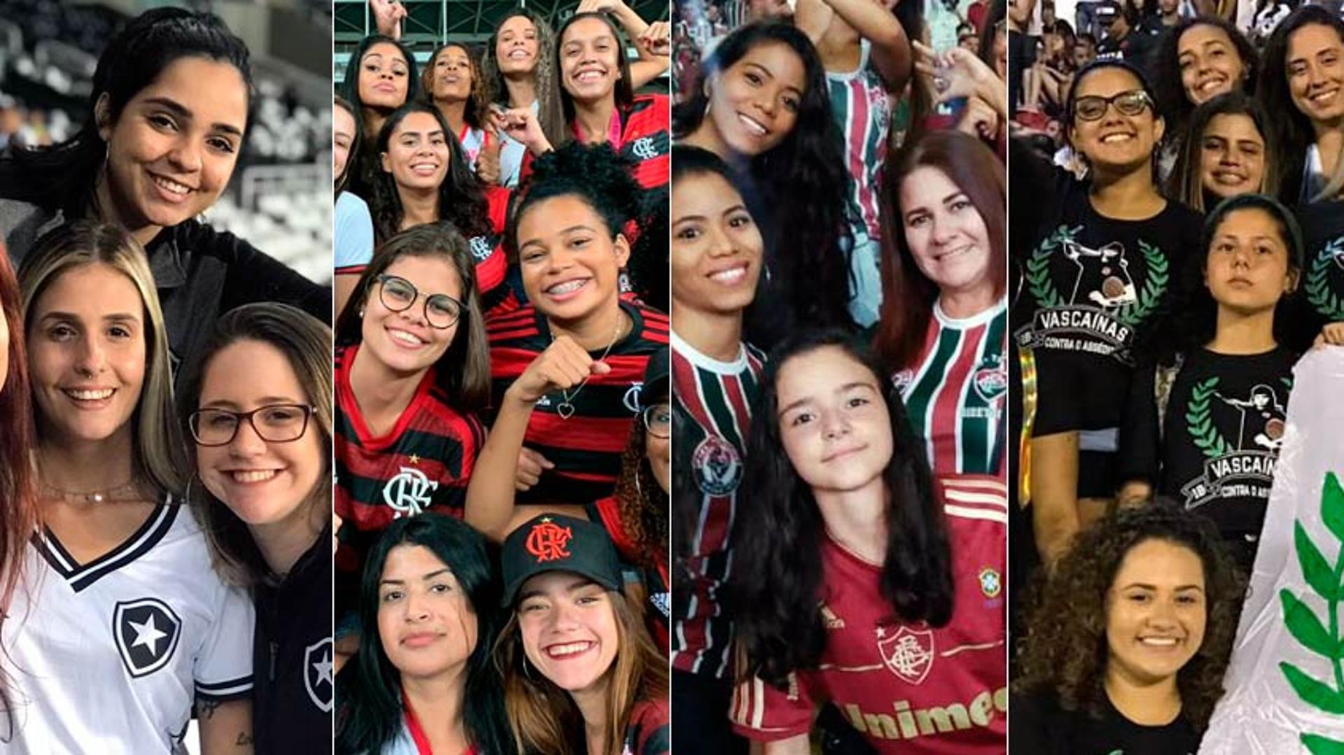 Montagem - Torcida Feminina