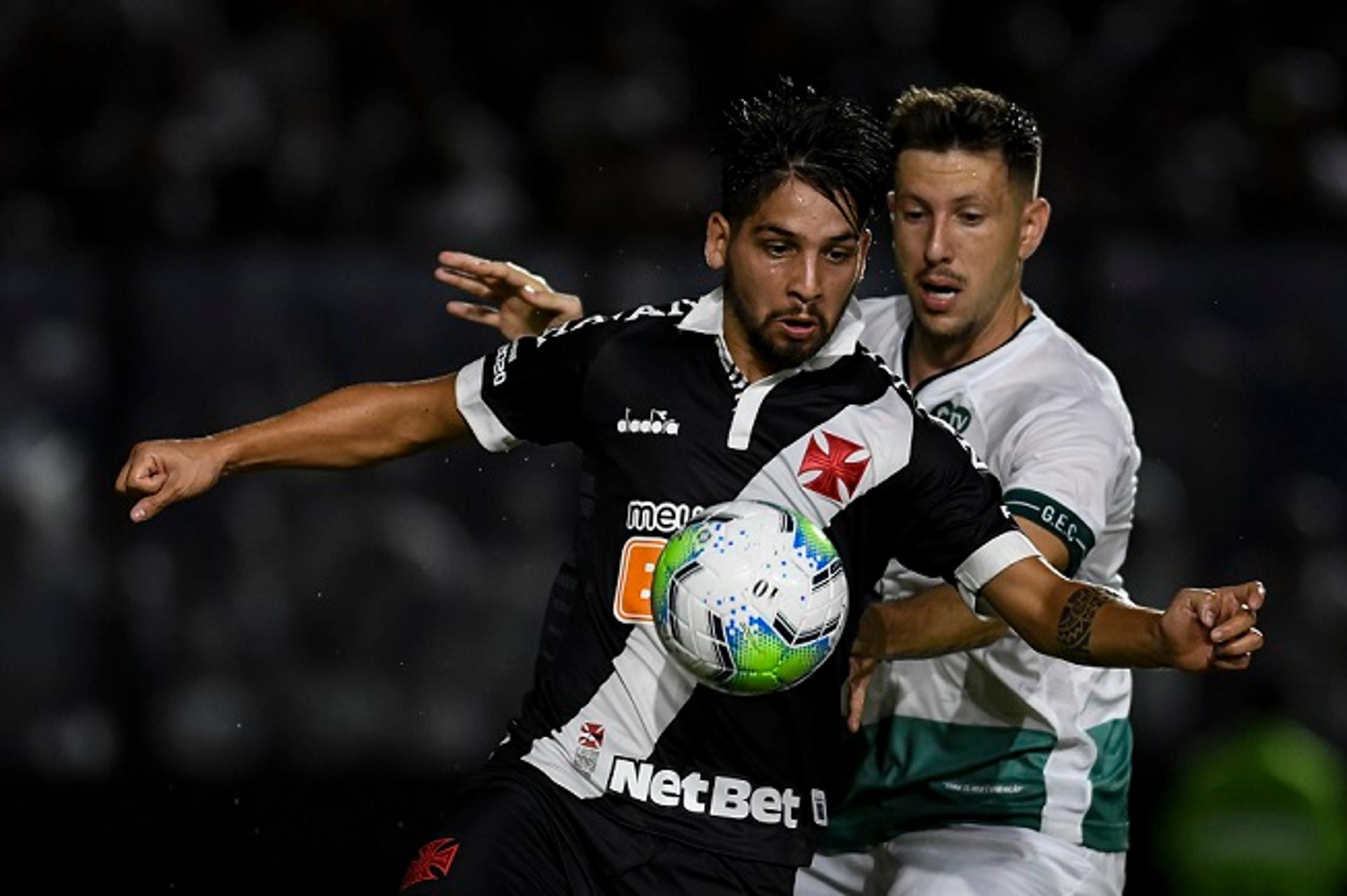 Benítez em sua estreia pela Vasco