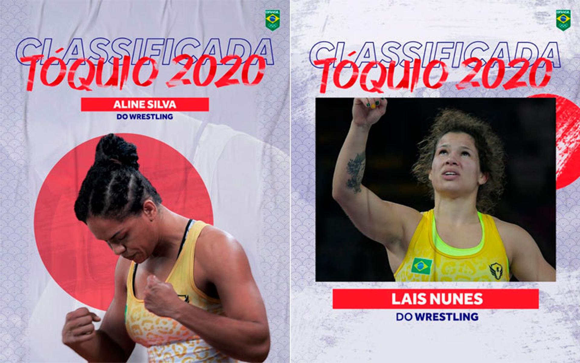 Montagem - Classificadas Toquio 2020