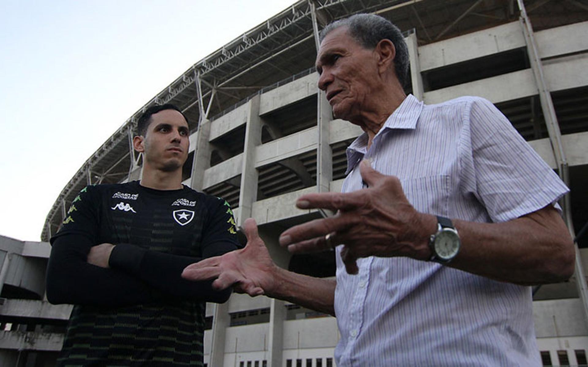 Gatito e Manga - Treino do Botafogo