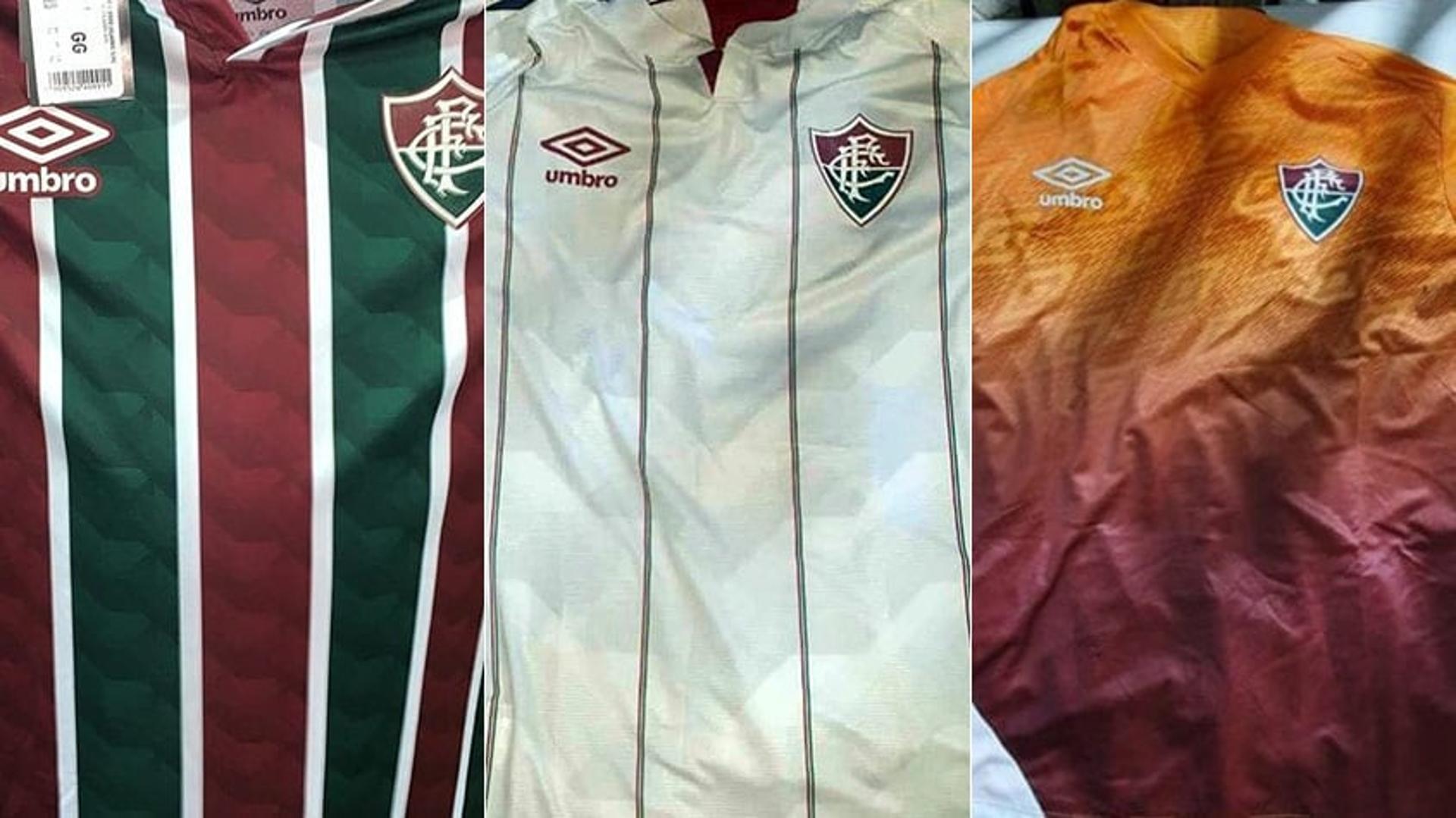 Montagem - Camisas Fluminense (Umbro)