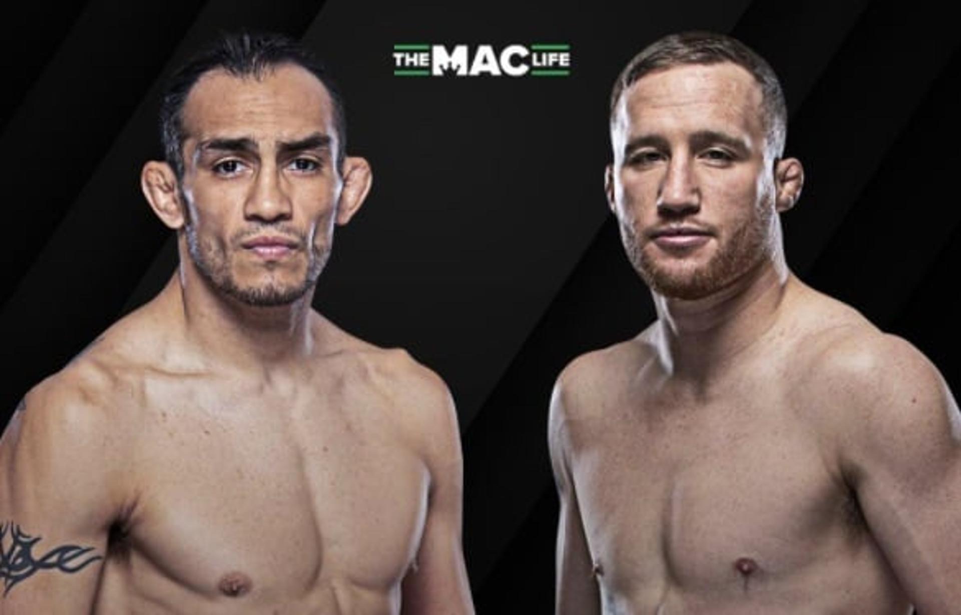 Luta principal do UFC 249 ainda será Tony Ferguson x Justin Gaethje por título interino (Foto reprodução TheMacLife)