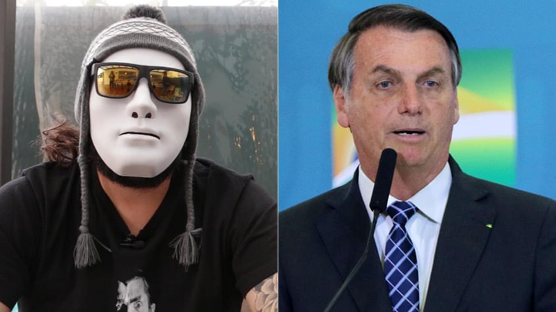 Montagem - Bolívia e Bolsonaro