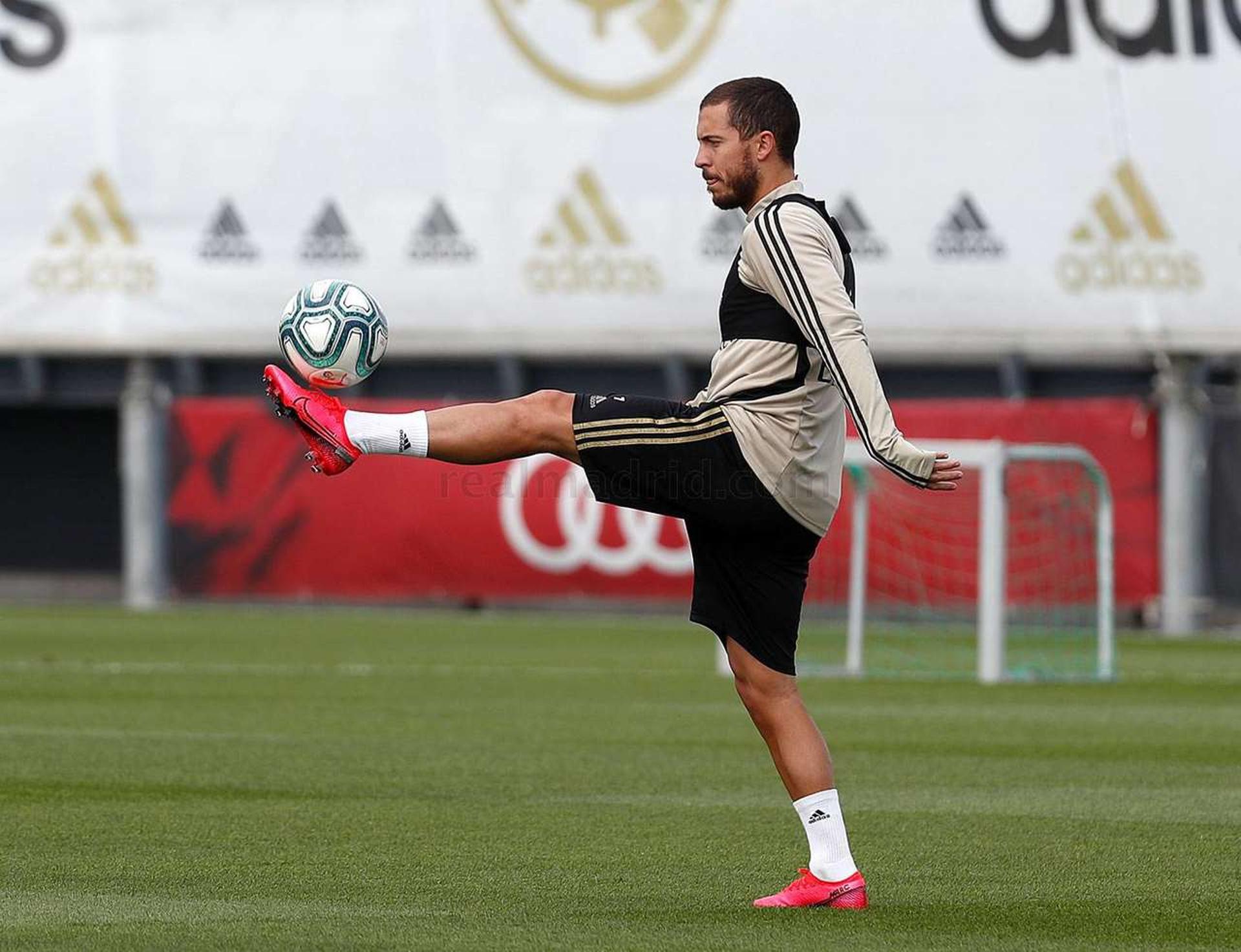 Hazard - Treino - Real Madrid