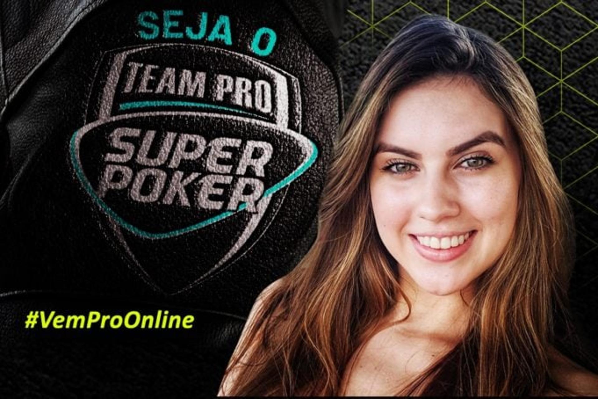 Eduarda Schimieguel venceu etapa do SuperPoker Team Pro