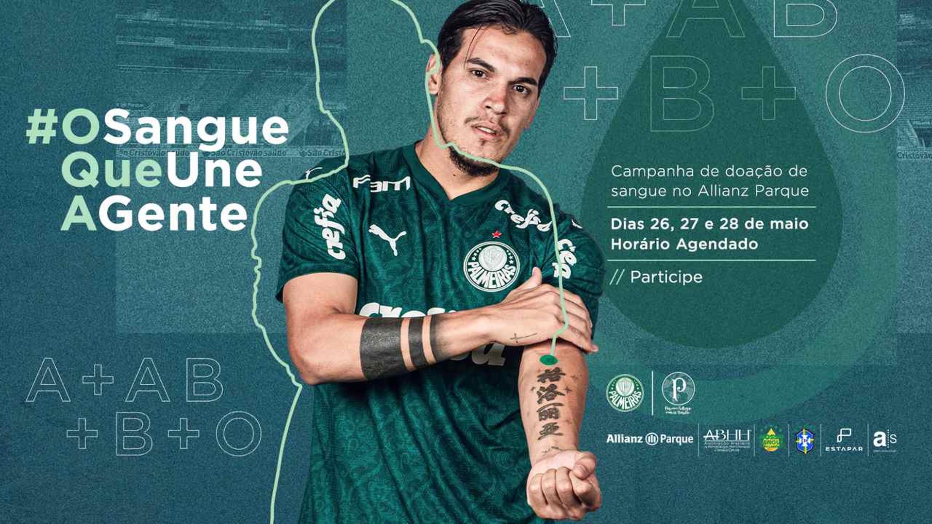 Palmeiras doação sangue