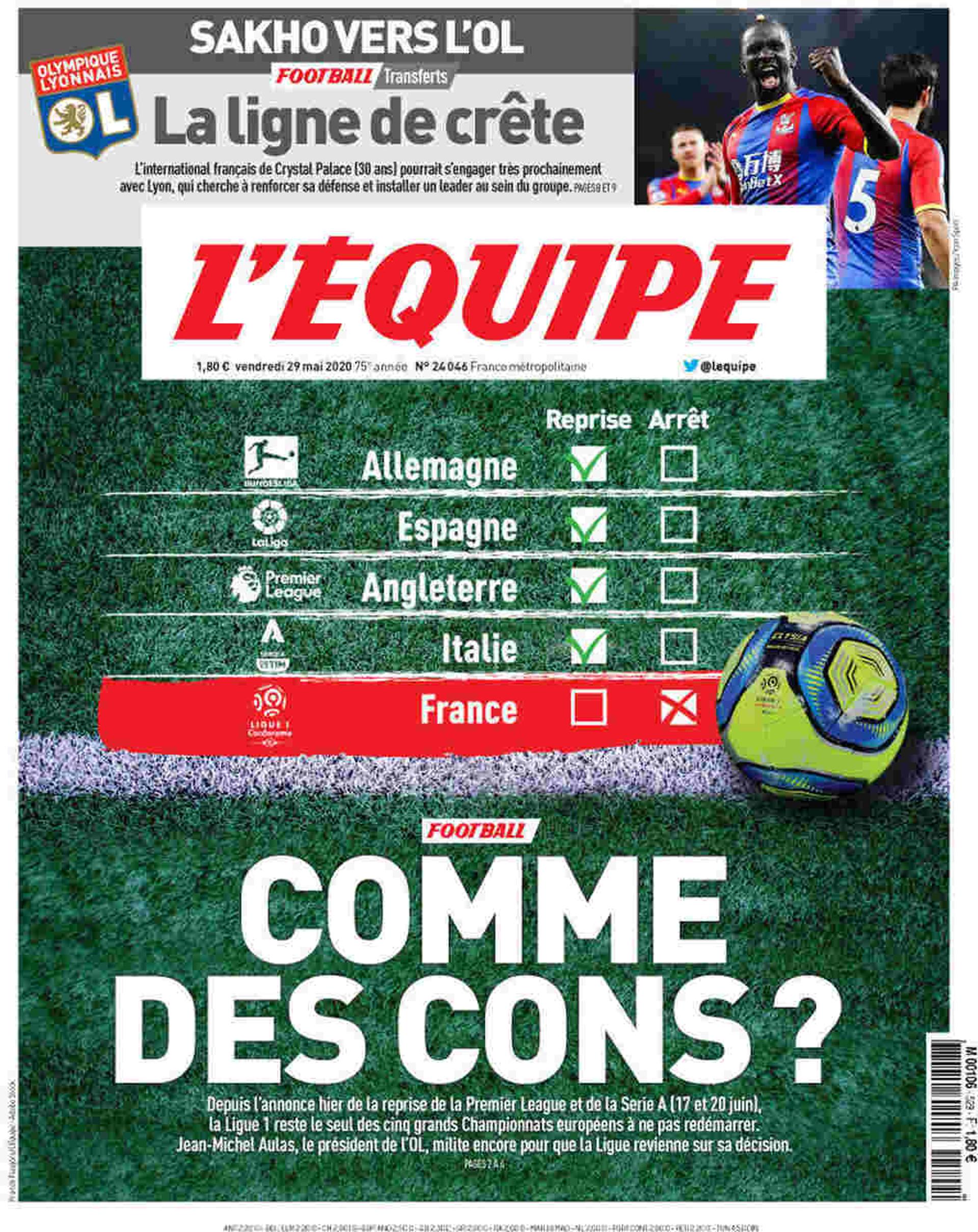 Capa L'Équipe