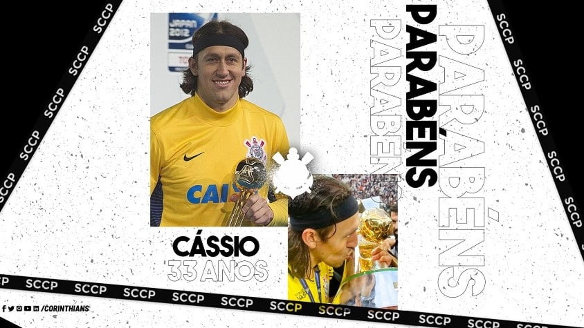 Cássio 33 anos - Corinthians