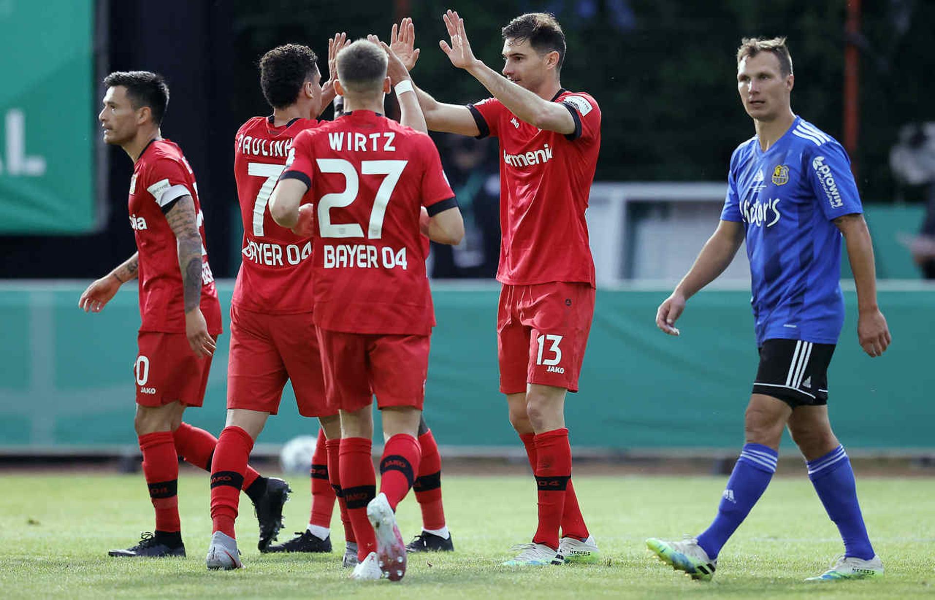 Saarbrücken x Bayer Leverkusen